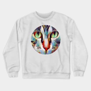 Adorable floppy cat Crewneck Sweatshirt